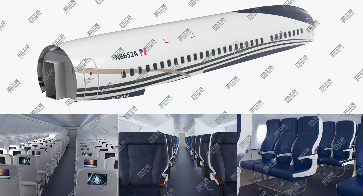 images/goods_img/20210319/Jet Airplane Passenger Cabin 3D/2.jpg